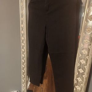 Black stretch jeggings size 13